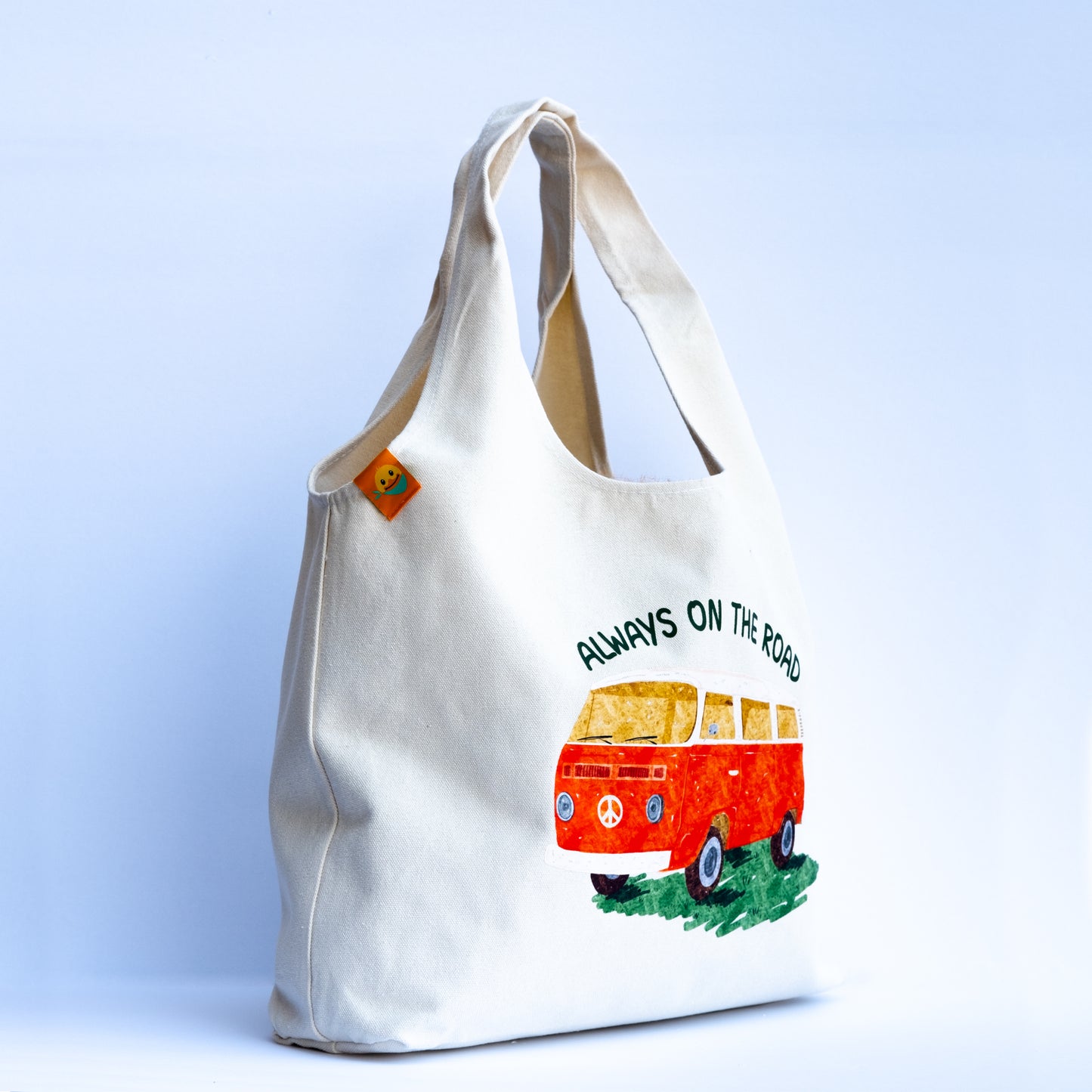 Canvas Grocery Bags-Always on The Road