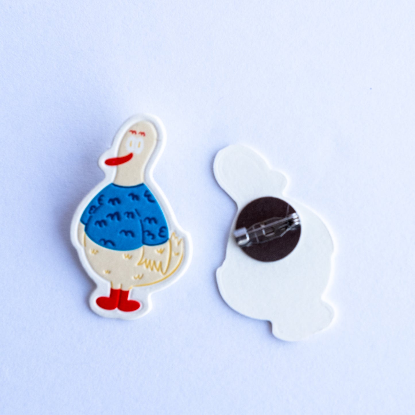 Dada Letterpress Pin Badge-Ugly Sweater