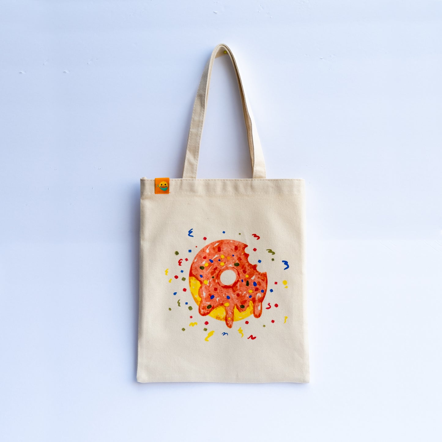 Canvas tote-Donut Worry