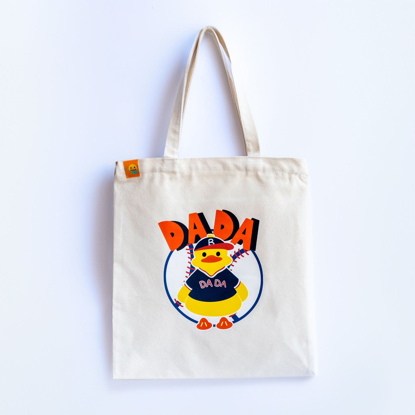 Canvas Easy Zipper Tote- DADA Baseball