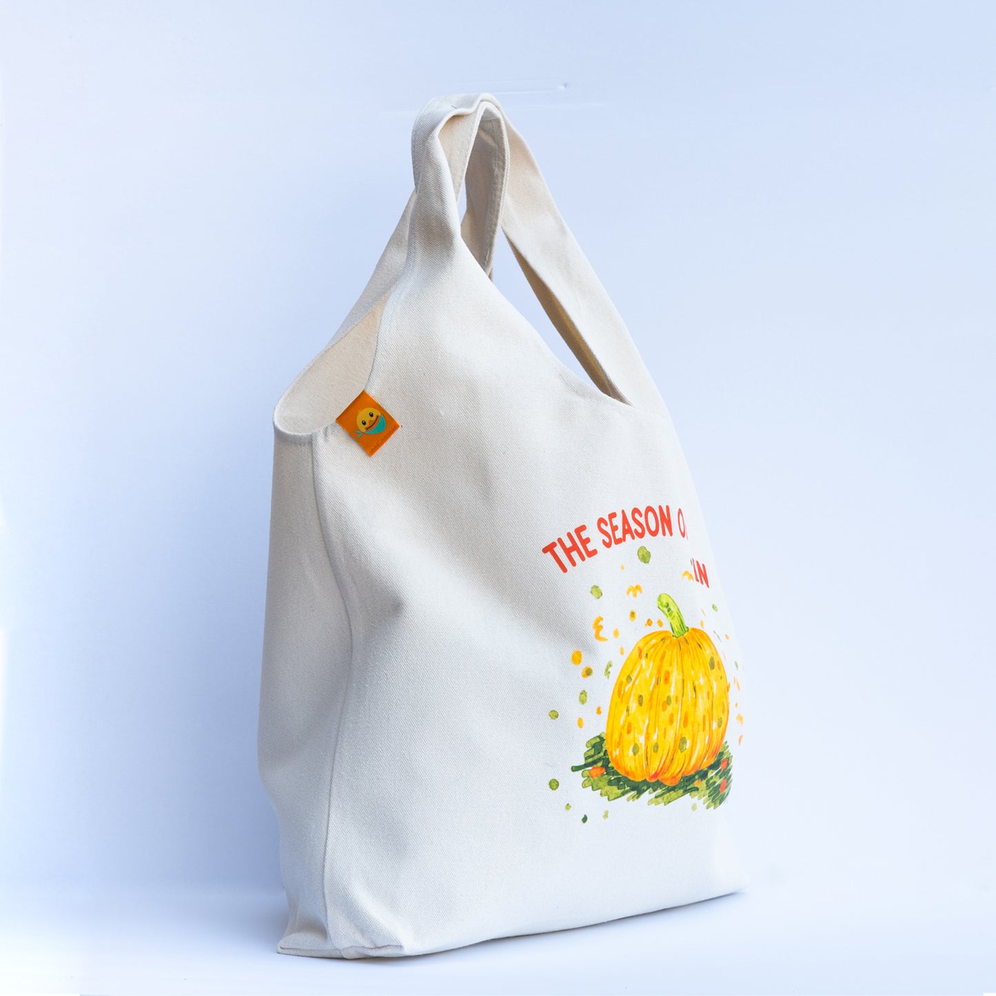 Canvas Grocery Bags-Pumpkin Season